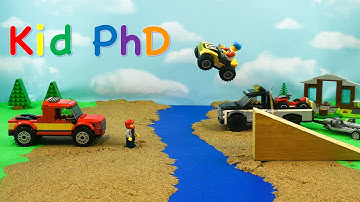 Learn alphabet letters with LEGO - Letter F