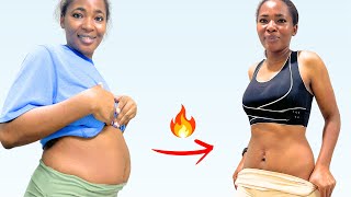 30 MIN Aerobics Dance Workout for Belly Fat Loss | Flat Stomach & Small Waist Routine