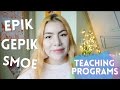 EPIK GEPIK SMOE | Korea Public School Teaching Programs