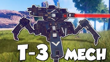 T-3 MECH & POWER PLANT TAKEOVER! - Pantropy Gameplay - Survival Mech Building Game!