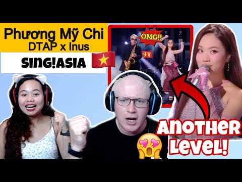 Phương Mỹ Chi X DTAP X INUS Vũ Trụ Có Anh Live Performance Sing Asia Reaction