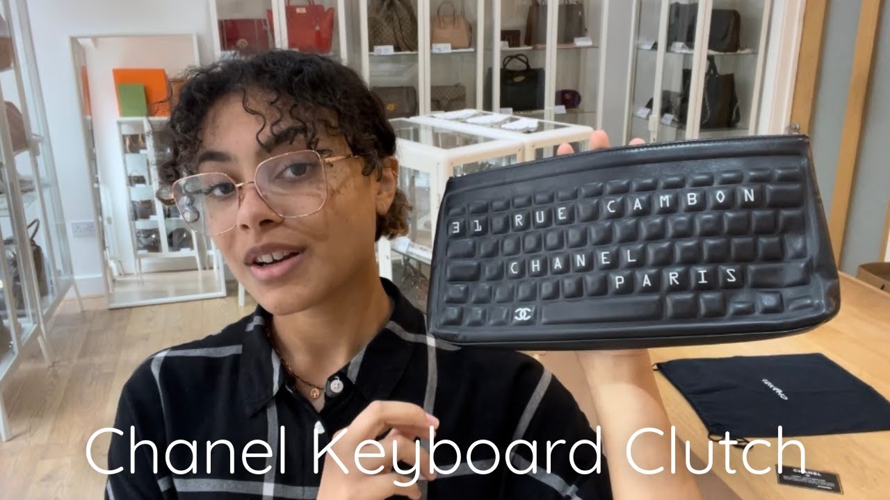 Heritage Auctions Luxury Accessories - Who but Chanel could make a keyboard  chic? ⌨️ This gold Keyboard Clutch Bag, featured in the Sex and the City  movie, is oh-so-luxe in radiant gold.