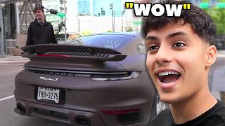 Clix Reveals His $400,000 Porsche to Stable Ronaldo