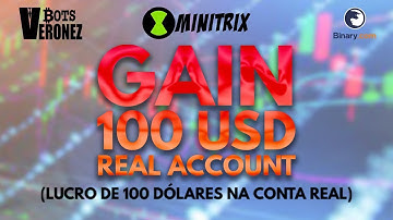100 DÓLARES DE LUCRO ( CONTA REAL ) - 100 $ PROFIT- Bot OMINITRIX - Binary.com Deriv Trade Automatic