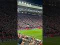 Liverpool fans wonderful standing oviation towards Modric &hearts;️😍 #trending #youtubeshorts #shortsvideo