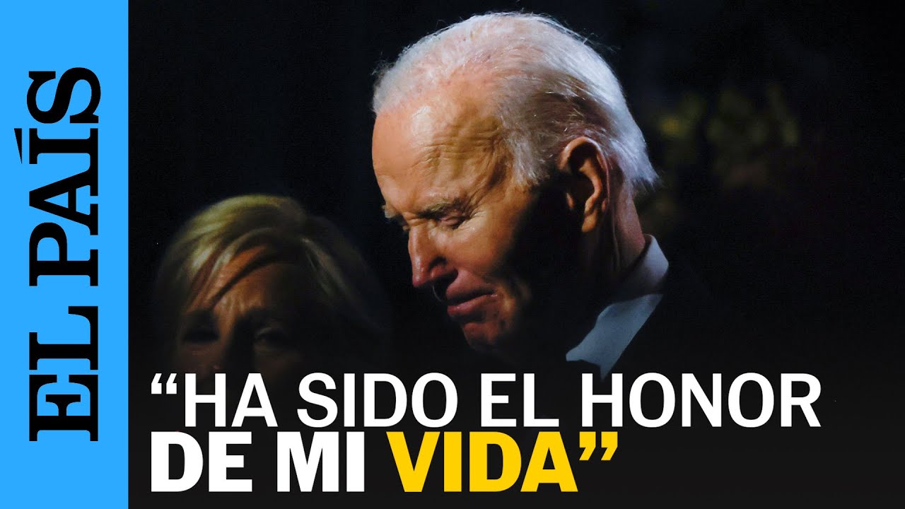 EE UU | Las lágrimas de Joe BIDEN en la Casa Blanca: 