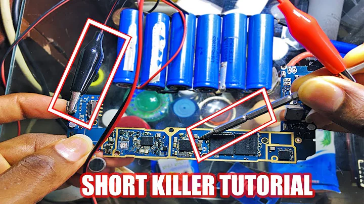 How to Use A Short Killer to Remove Full Shorting and Half Shorting - Mobile Repairing Course