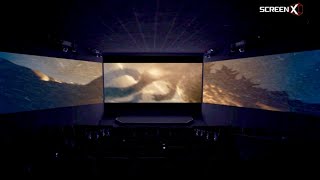 ScreenXで観るゴジラとキングギドラの戦闘シーン／映画『ゴジラ キング・オブ・モンスターズ』ScreenX特別映像