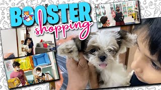 Shopping with Love|1st time for My Pet Dog Booster| Puppy needs| Vlog |Booster Prabhanjan