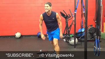 Slow motion behind the back clap push-up on the suspension