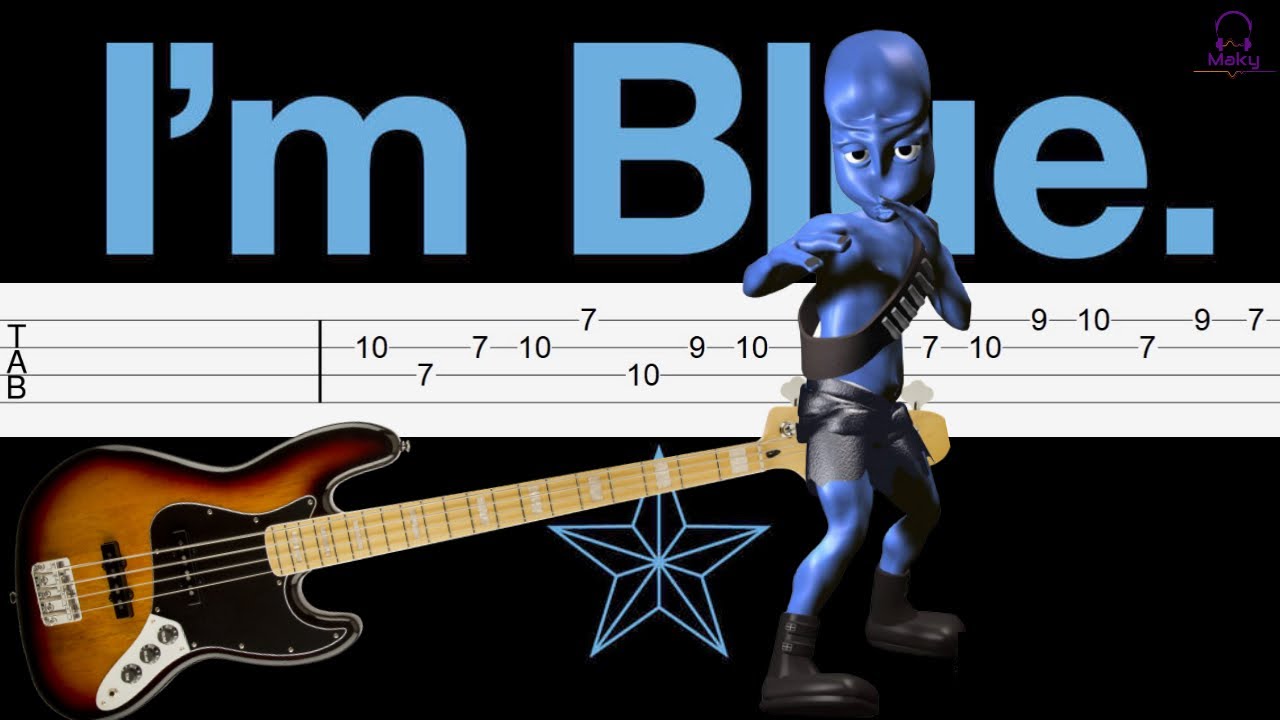 Ба бас. Бас Блю. Eiffel 65 Blue da ba Dee. Eiffel 65 Blue Ноты. Im Blue на гитаре.