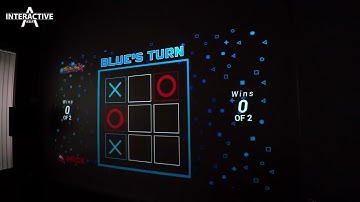 TicTacToe - Interactive Games Wall - Preview