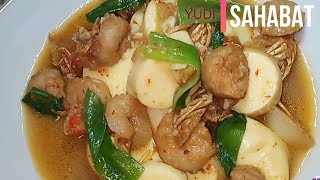 Oseng Udang Tofu Sedap Cepat Saji