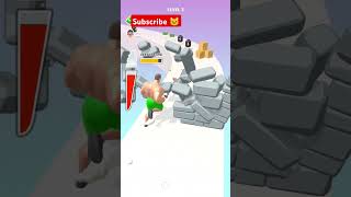 MUSCLE RUSH SMASH RUNNING GAME LEVEL 7 #shorts #android #youtubeshorts #musclerush screenshot 4