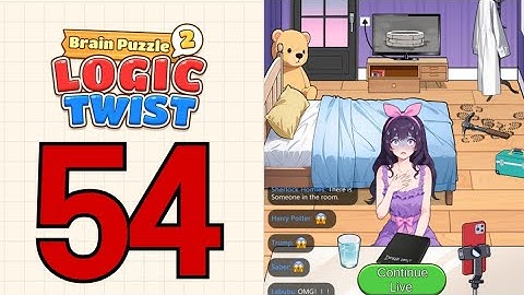 Brain Puzzle 2 Logic Twist Level 54 Live Terror