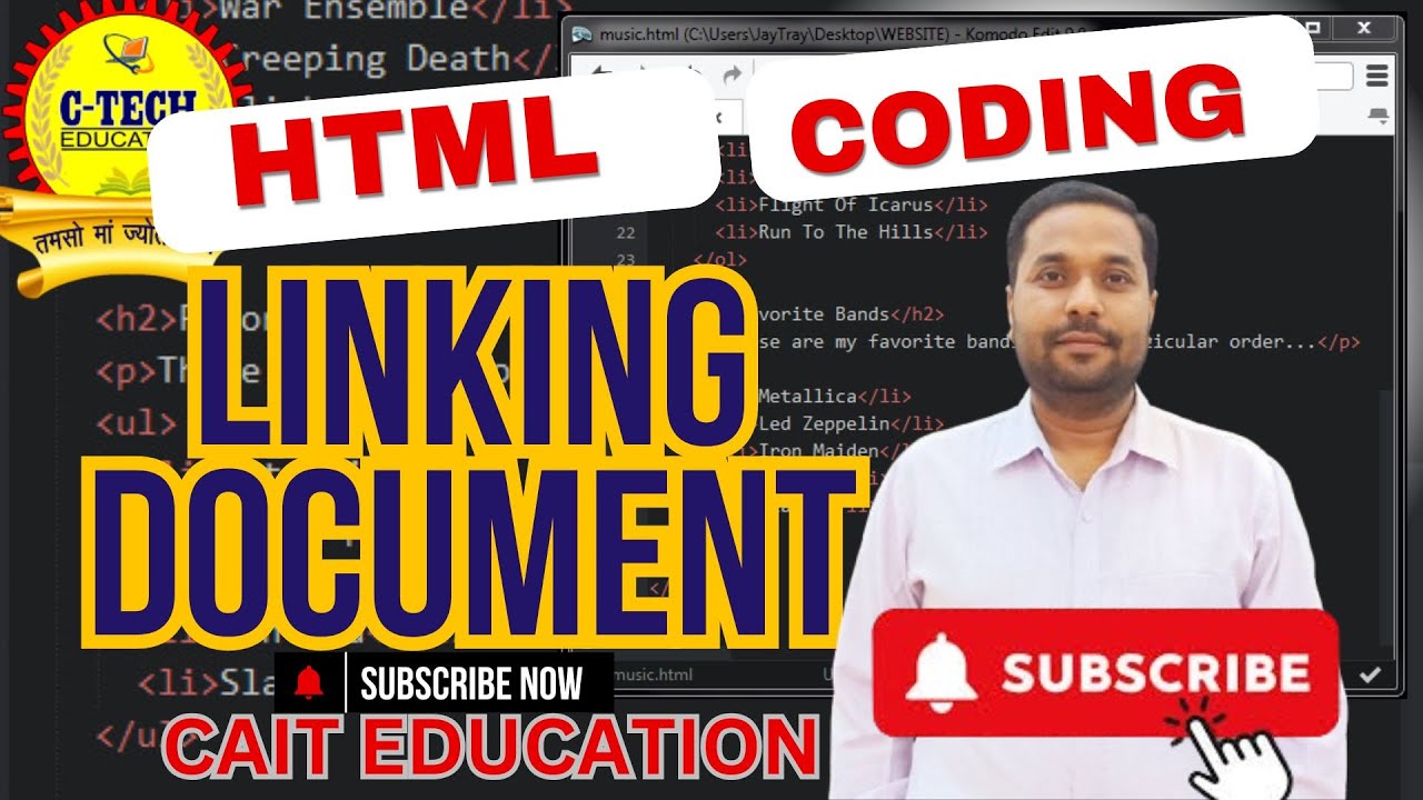 How To Create Linking Document In HTML Web Designing youtubeshorts how-to-create-linking-document-in-html-web-designing-youtubeshorts