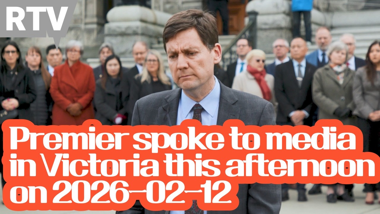 Премьер-министр выступил перед СМИ в штате Виктория сегодня днем, 12 февраля 2026 года.