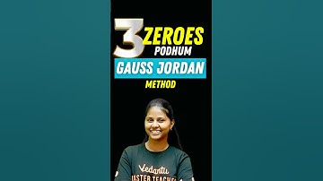 Gauss Elimination Method - Rank Method | Matrix & Determinants #gausseliminationmethod