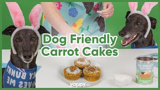 How To Make DogFriendly Carrot Cakes | Yappy bites | Easter Edition