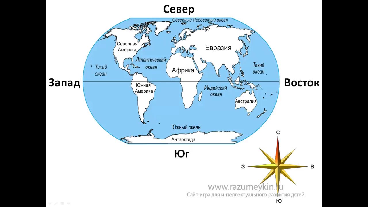 Океаны земли 2 класс окружающий мир