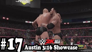 Wwe 2k16  2k Showcase Austin 316  Gameplay Walkthrough Part 17   Austin Vs The Rock  60fps Hd 