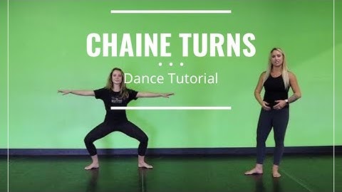 LEARN HOW TO DANCE // DANCE TUTORIAL // CHAINE TURNS //  HOW TO CHAINE