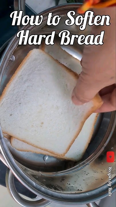 how-to-soften-hard-or-dry-bread-trending-ytshort-indianfood-recipe
