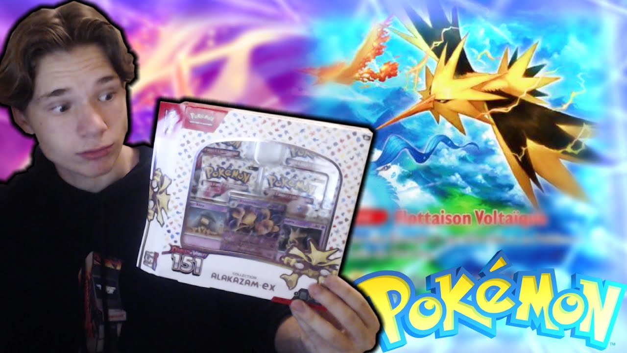 Coffret Pokemon Ecarlate Violet 151 Alakazam EX