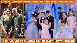 RAFFI AND NAGITA LEAVE TO ATTEND WEDDING WITH PRESIDENT PRABOWO, LILY & CELEBRITY KIDS ATTEND MOA...