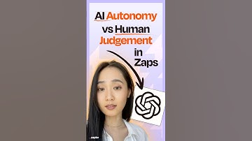 AI Autonomy vs. Human Judgment in Zaps