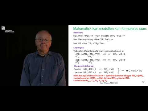 Video: Forskellen Mellem Marginalomkostning Og Differentieret Omkostning