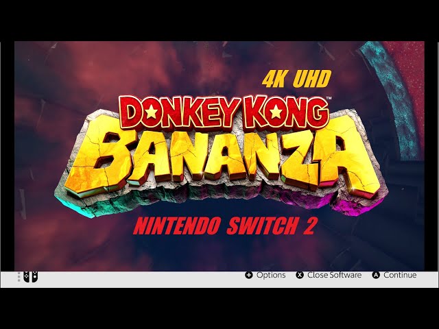 Donkey Kong Bananza | Nintendo Switch 2 | 4K UHD 2160p | Part 1