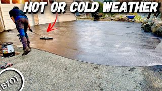 Why Did I Seal Coat My Neighbor's Driveway After She Passed Away?