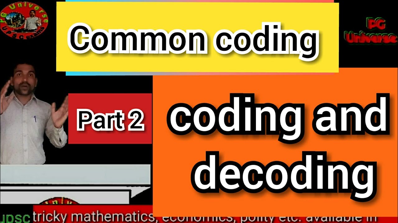 coding decoding | coding decoding reasoning | coding decoding tricks in ...