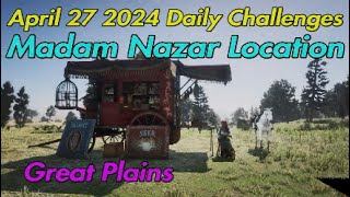 Red Dead Online Daily Challenges Madam Nazar Location April 27 2024 #rdr2 #rdo #reddead2online