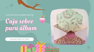 Tutorial caja sobre - tutorial de scrapbooking