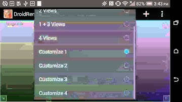 DroidRender : Layouts