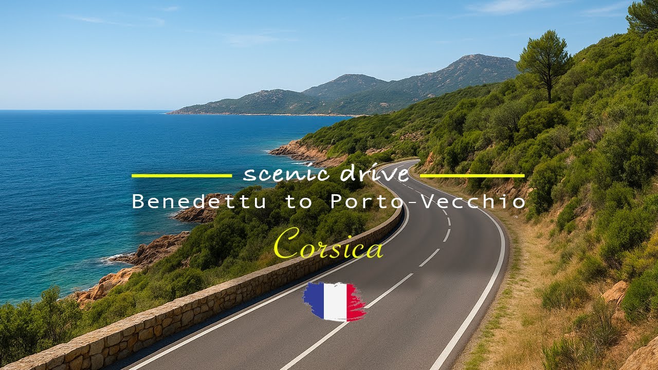 Scenic Drive: Benedettu to Porto-Vecchio | Corsica’s Stunning Coastal Road Trip