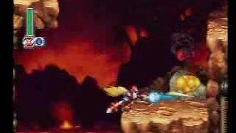 Mega Man X4 Zero Playthrough - Magma Dragoon (04/14)
