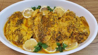 وصفة فيليه السمك (البلطي) بالفرن بتتبيلة رائعة  Best fish (Tilapia) marinade