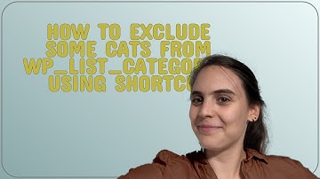 Wordpress: How to exclude some cats from wp_list_categories using shortcut