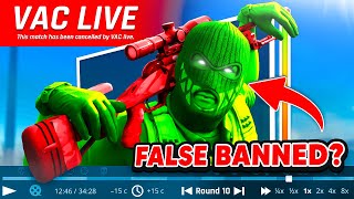 He Claims To Be FALSE VAC BANNED...(Was He?)