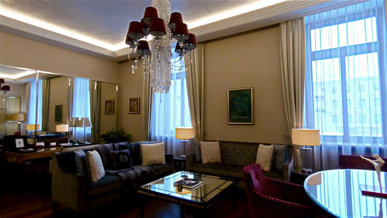 Marriott Moscow Royal Aurora - Люкс "Глинка" - YouTube