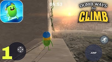 Dumb Ways To Climb Mobile Gameplay ( Android, iOS )