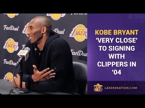 Kobe Bryant 'Very Close' To Signing With Clippers In '04