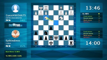 Chess Game Analysis: Guest49056675 - Epikindinos, 0-1 (By ChessFriends.com)