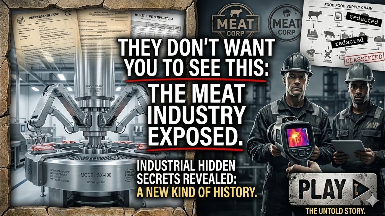 They Don't Want You to See This: The Meat Industry Exposed