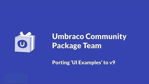 Porting an Umbraco package to v9 using multi-targeting - The Package Team