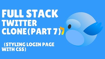 Style Log in Form Like Twitter CSS (part 7 twitter clone)