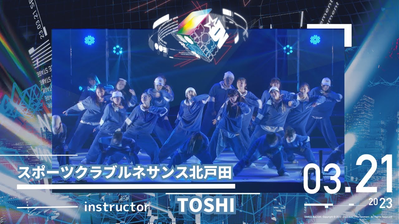 DANCE NATION 2022】 スポーツクラブ ルネサンス 北戸田 | TOSHI